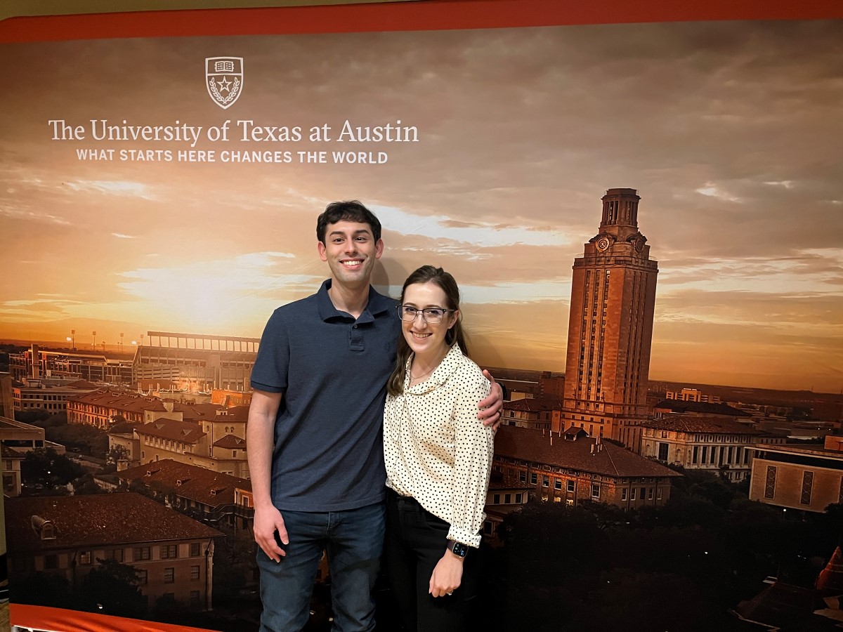 Texas Engineering Executive Education graduates Patrick Guha and Robin Franklin Guha of The University of Texas at Austin