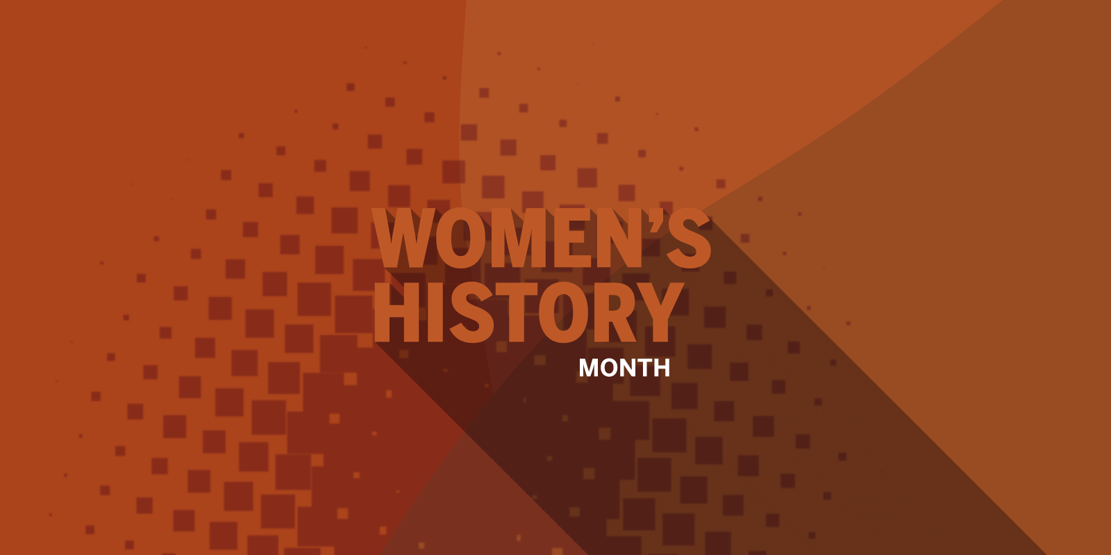 womens history month banner