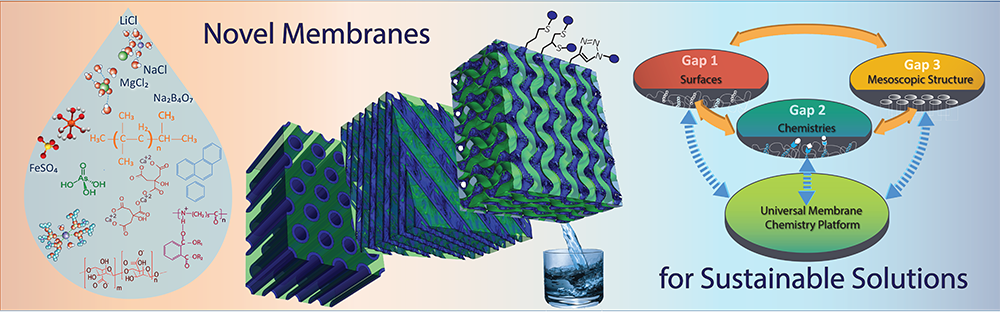 diagram of novel membranes