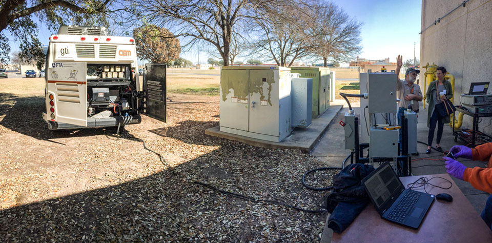 bus exportable power supply setup