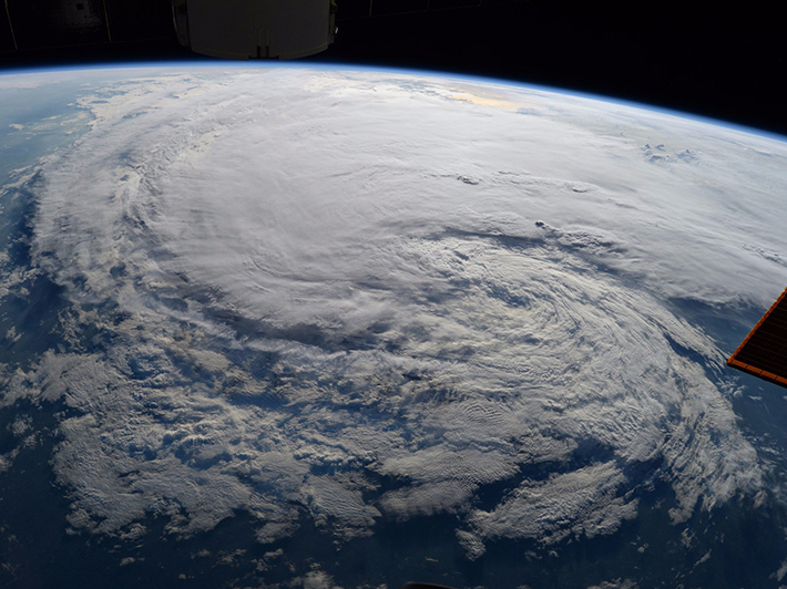 nasa photo of hurricane harvey