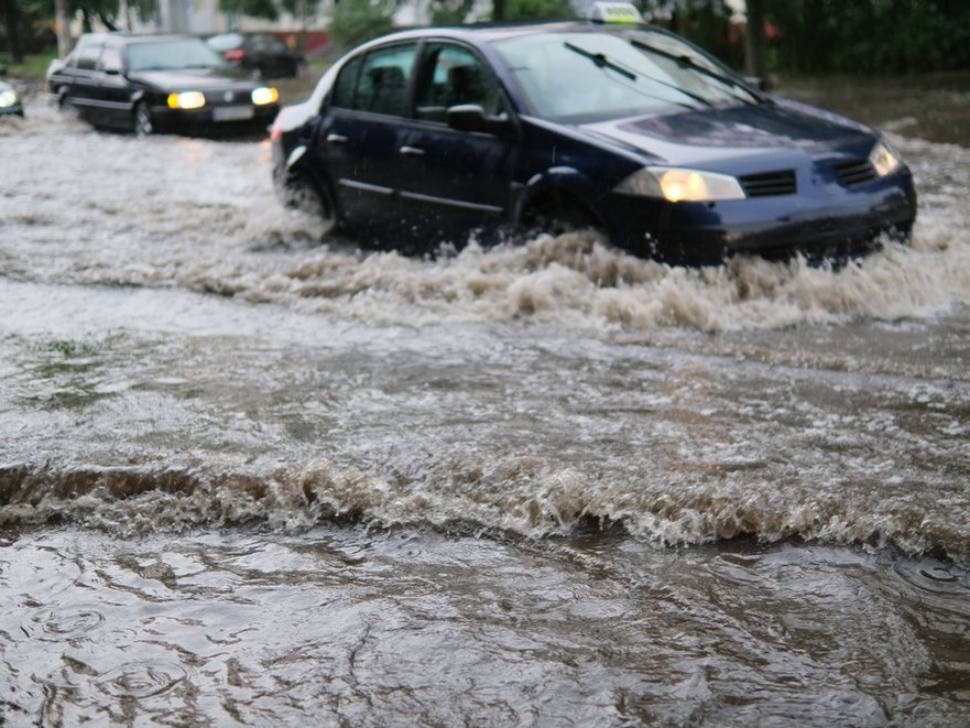 A flood like the one Texas Engineers are studying with autonomous vehicle fleets