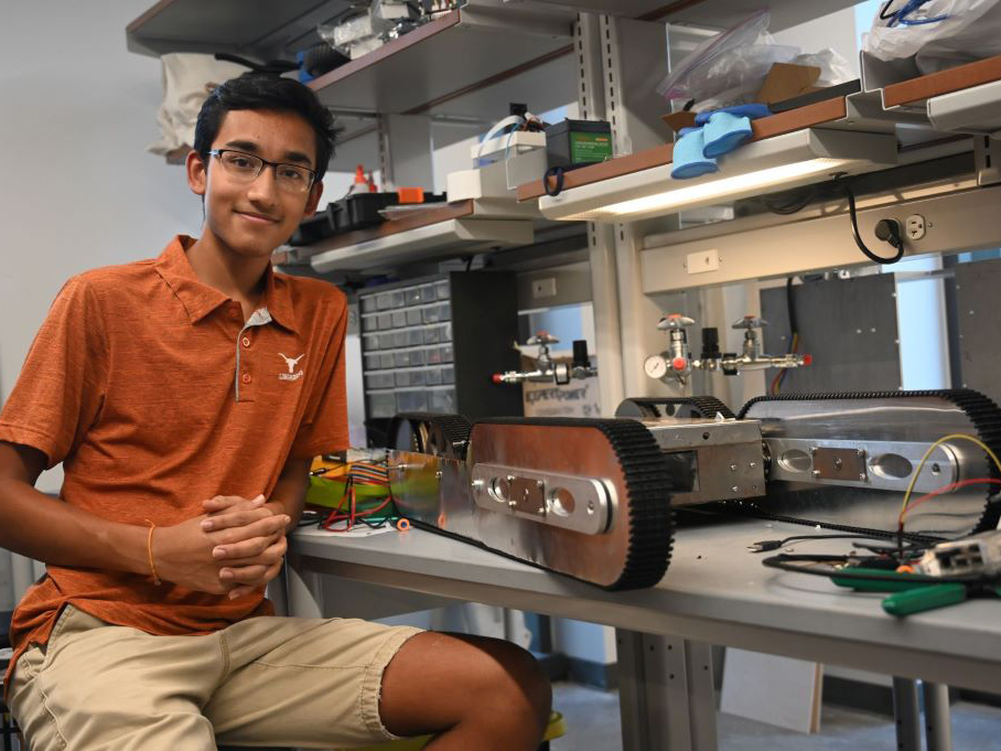 Siddharth Thakur with FireBot