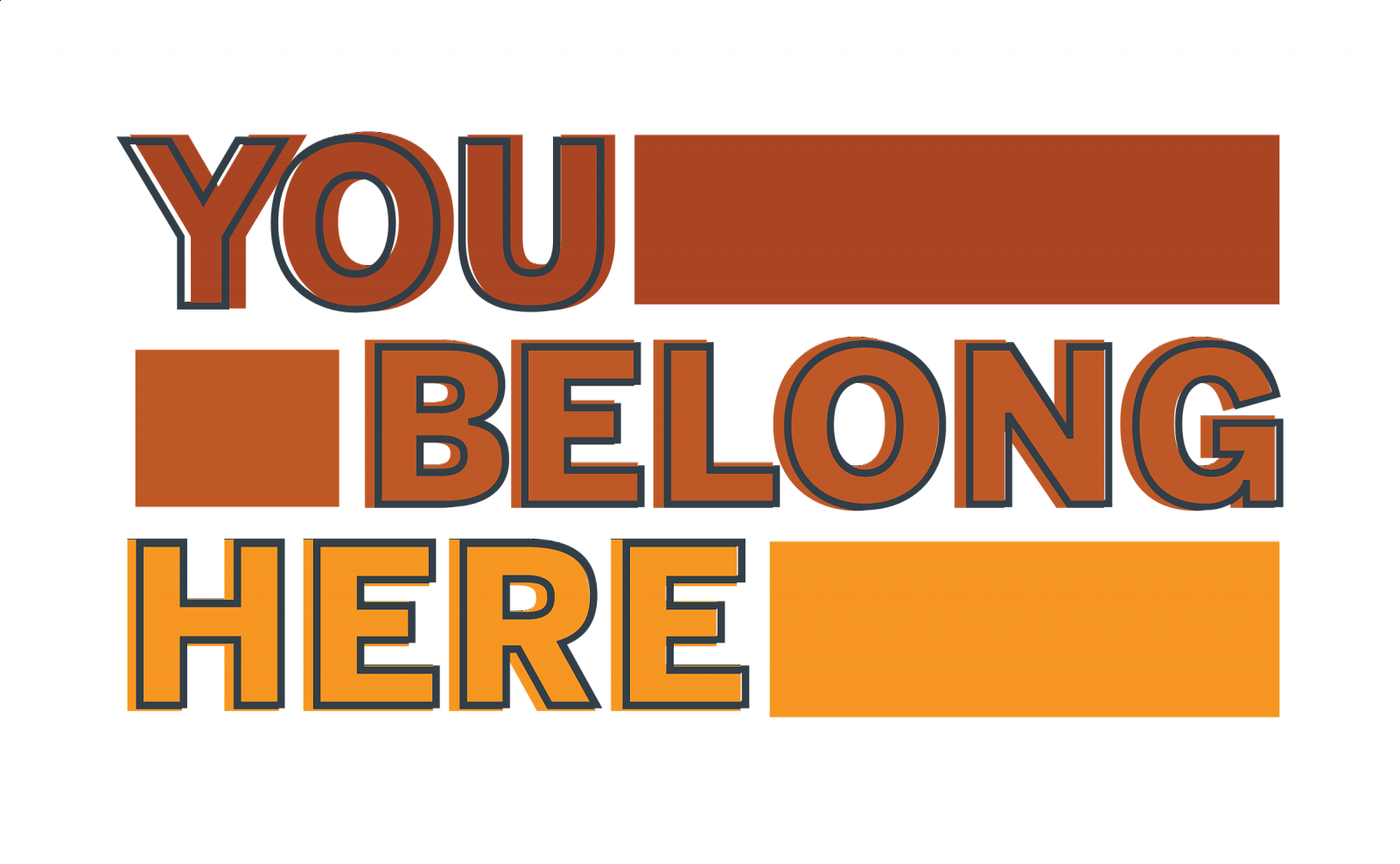 you belong here graphic