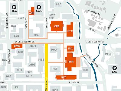 University Of Texas Campus Map Virtual Visit