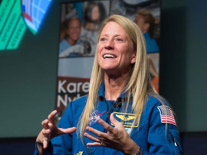 Texas Engineering alumna Karen Nyberg