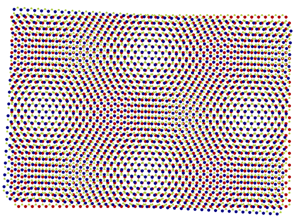 moire pattern material secure computing