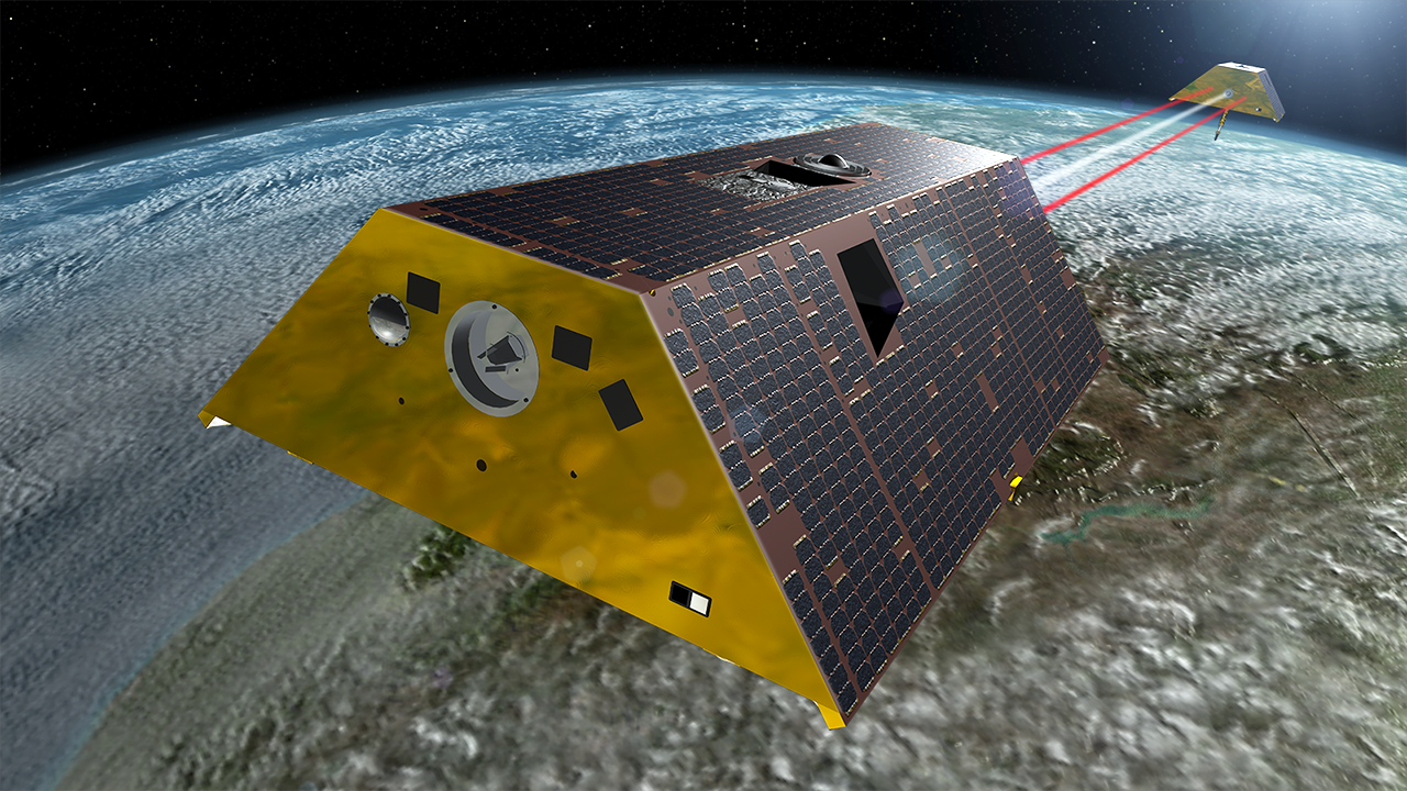 GRACE-FO satellite