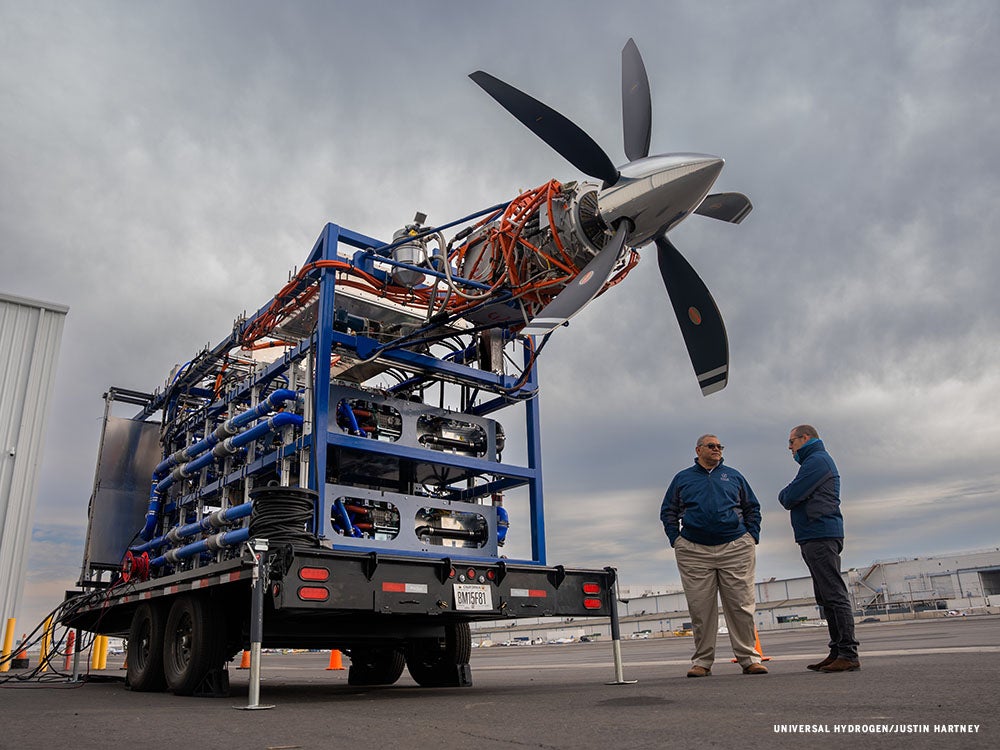 John-Paul Clarke with 1MW Assembly