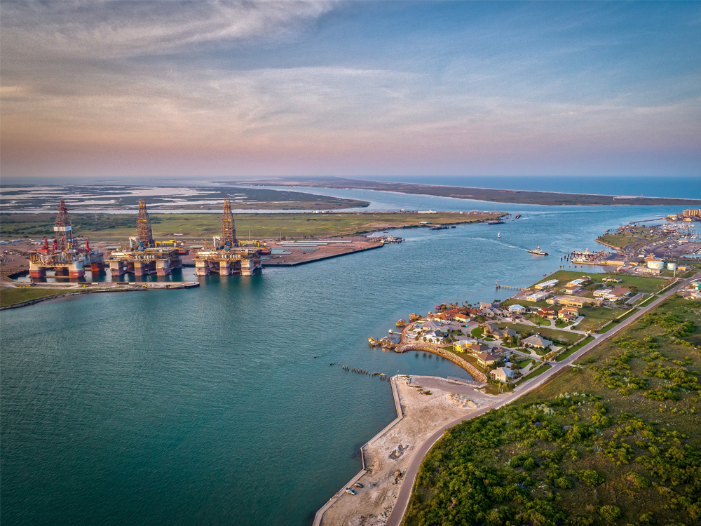 San Jose Island waterfront
