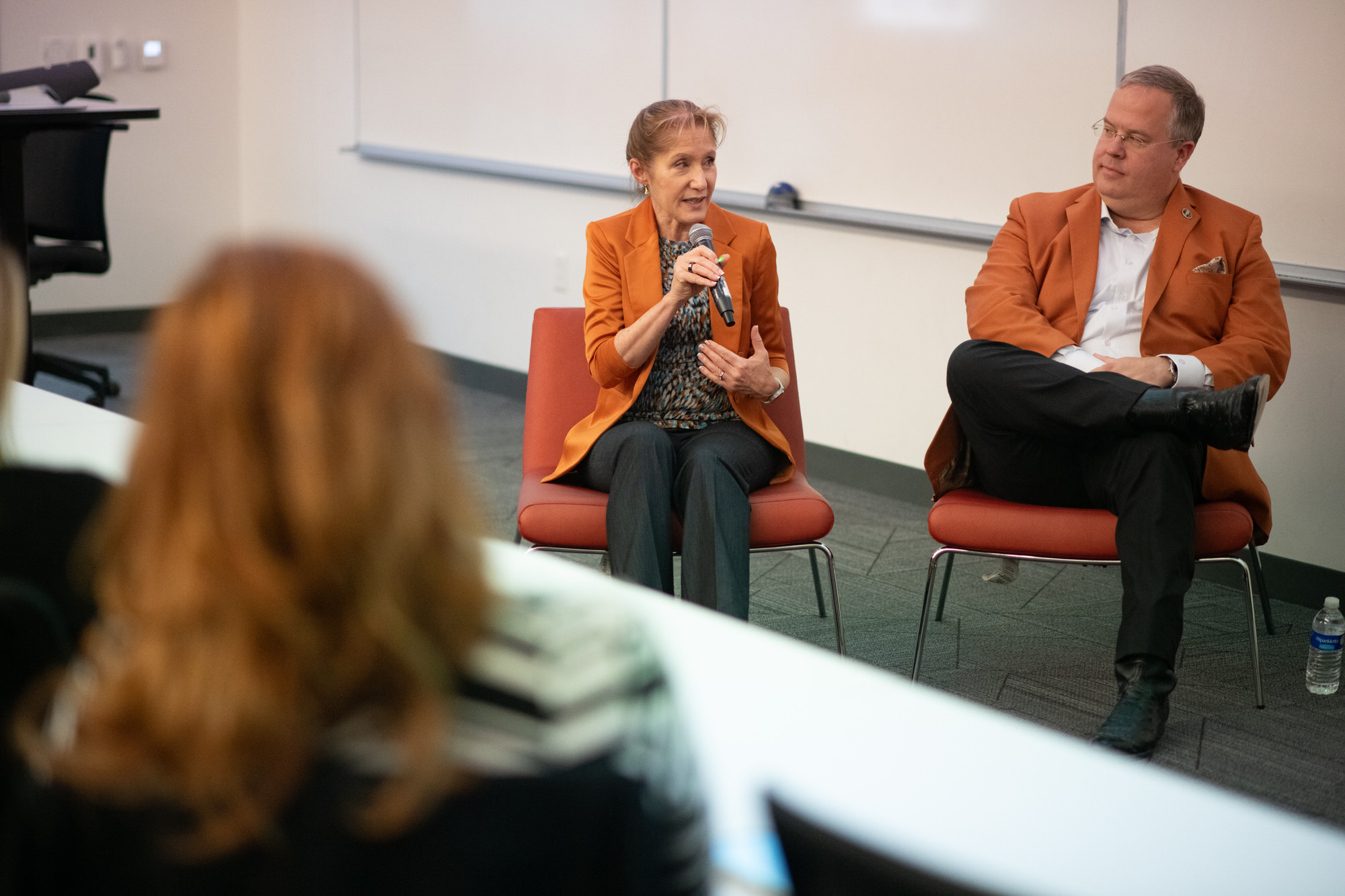 Alumni speaking at Bold Leadership Downloa