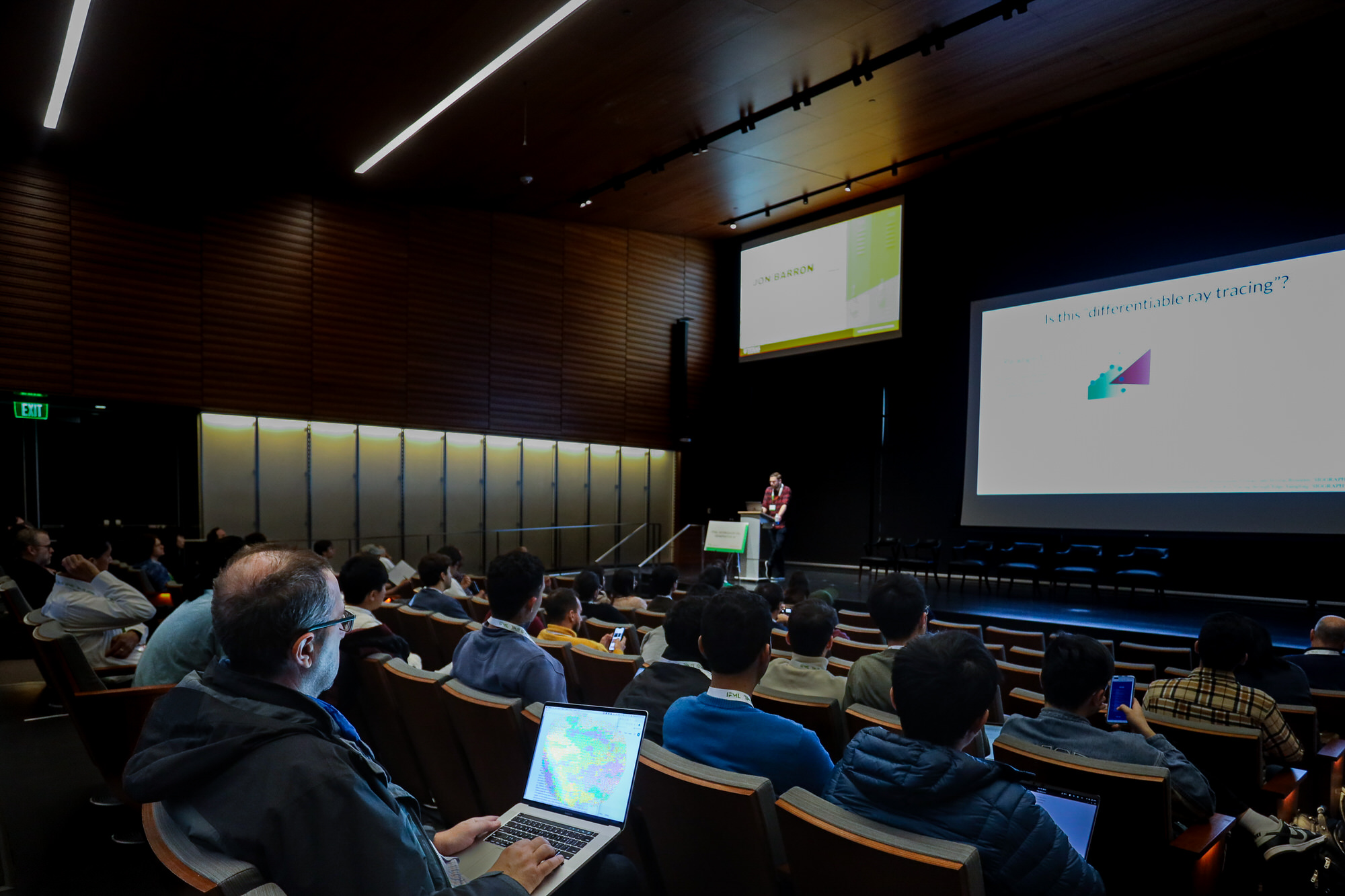 Speaker at AI event