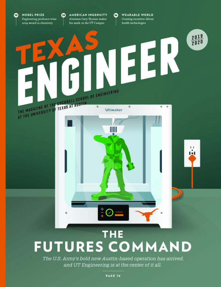 Texas Engineer 2019-20 magazine cover