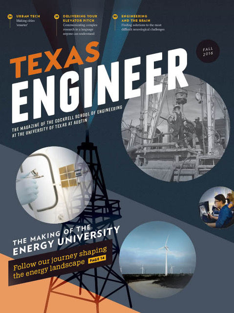 Texas Engineer 2016-17 magazine cover
