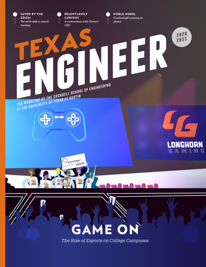 Texas Engineer 2020-21 magazine cover