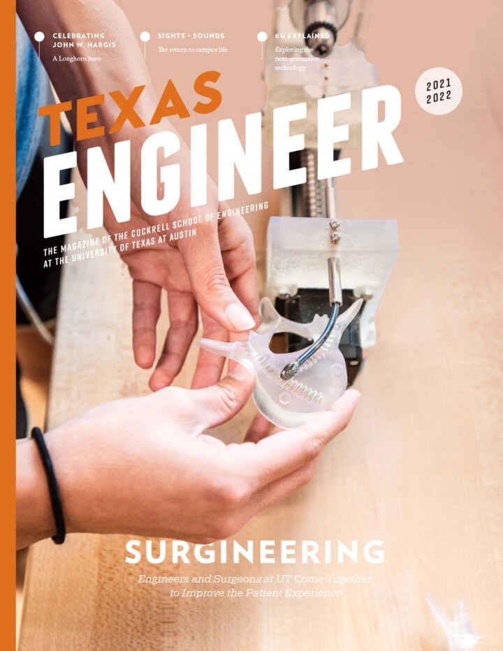 Texas Engineer 2021-22 magazine cover