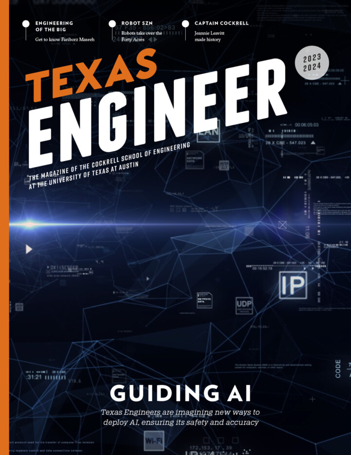Texas Engineer 2023-24 magazine cover