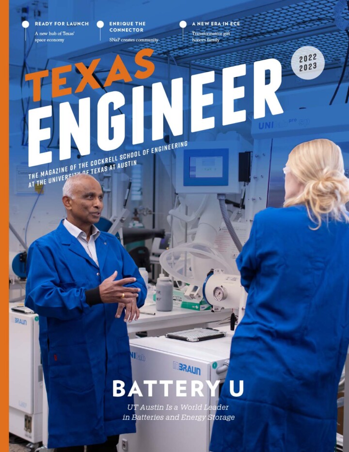 Texas Engineer 2022-23 magazine cover