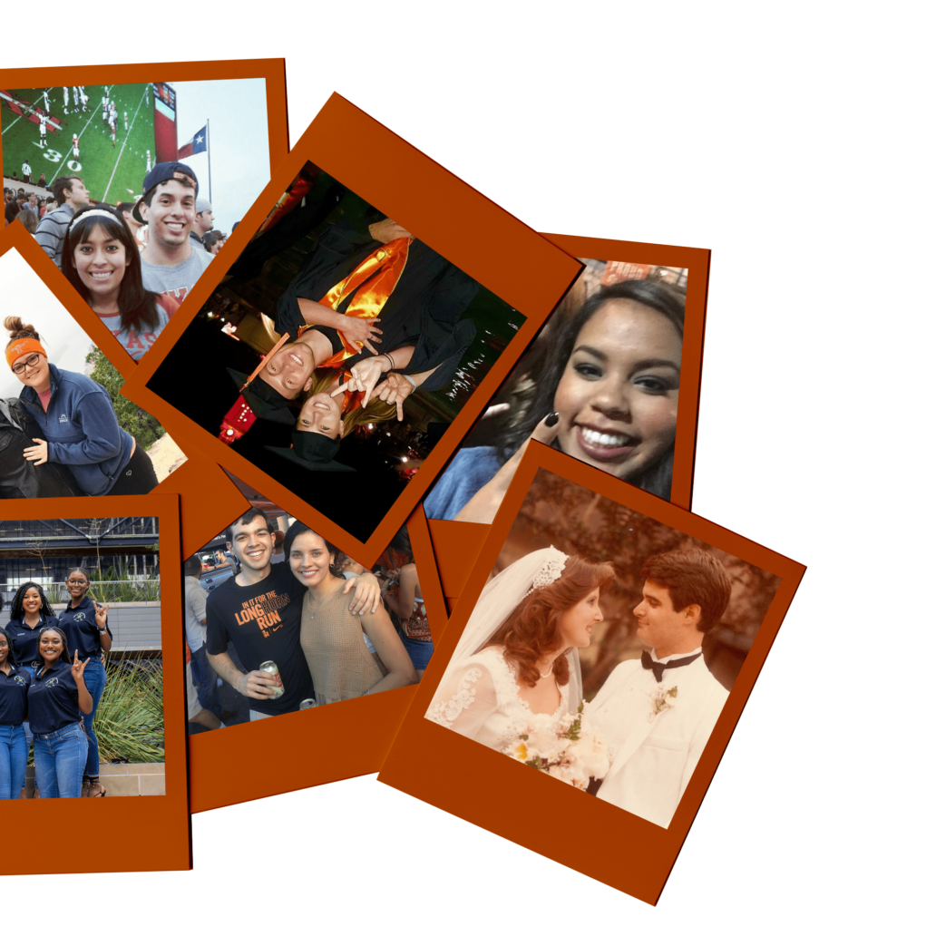 Collage of alumni photos