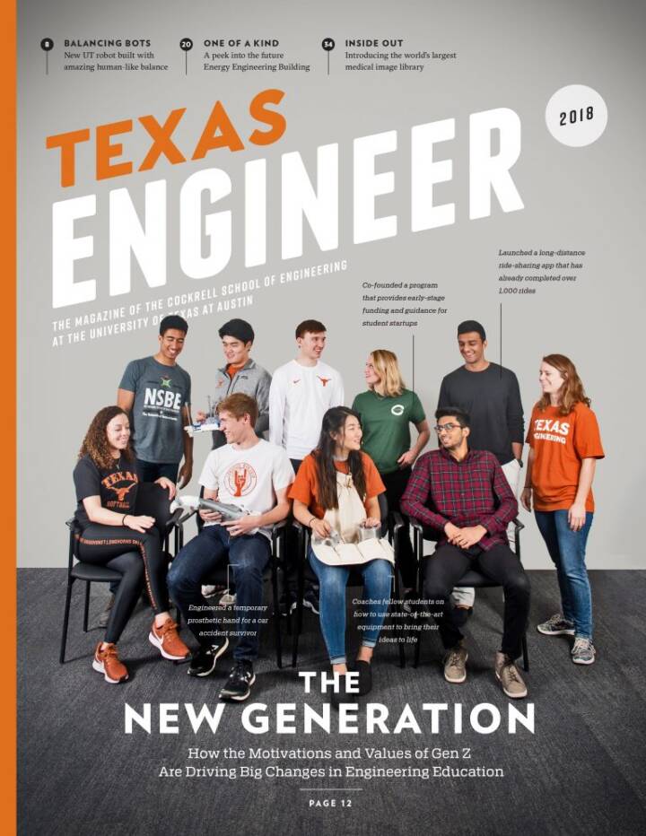 Texas Engineer 2019-20 magazine cover