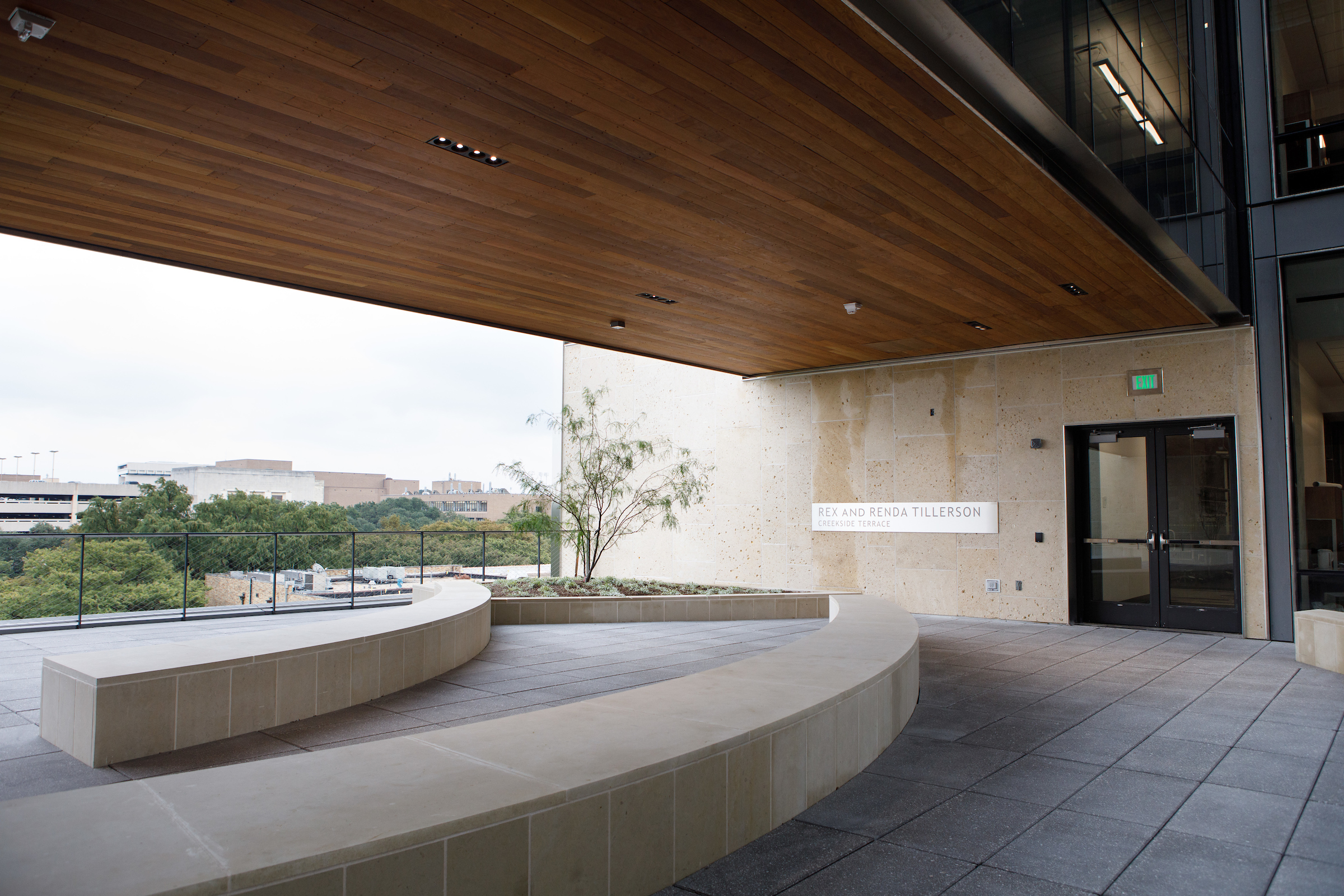 Rex and Renda Tillerson Terrace