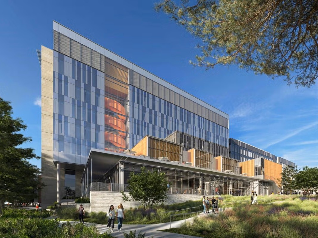 Rendering of the new Autry C. Stephens Engineering Discovery Building.