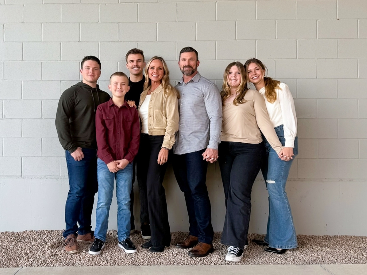 Texas Engineer Cambry Stratton and her family.