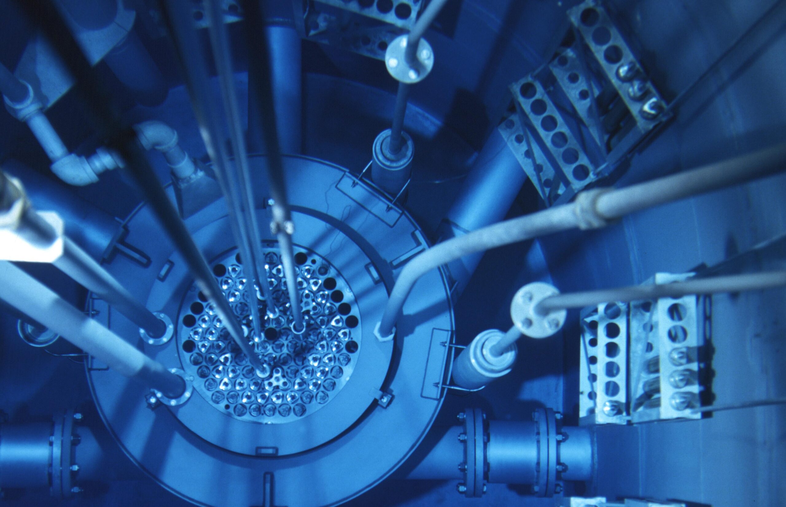 Inside of nuclear reactor