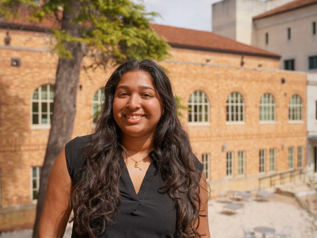 Biomedical engineering senior Janavi Seshadri.
