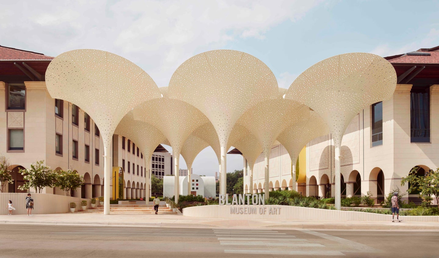 Exterior of the Blanton Museum of Art