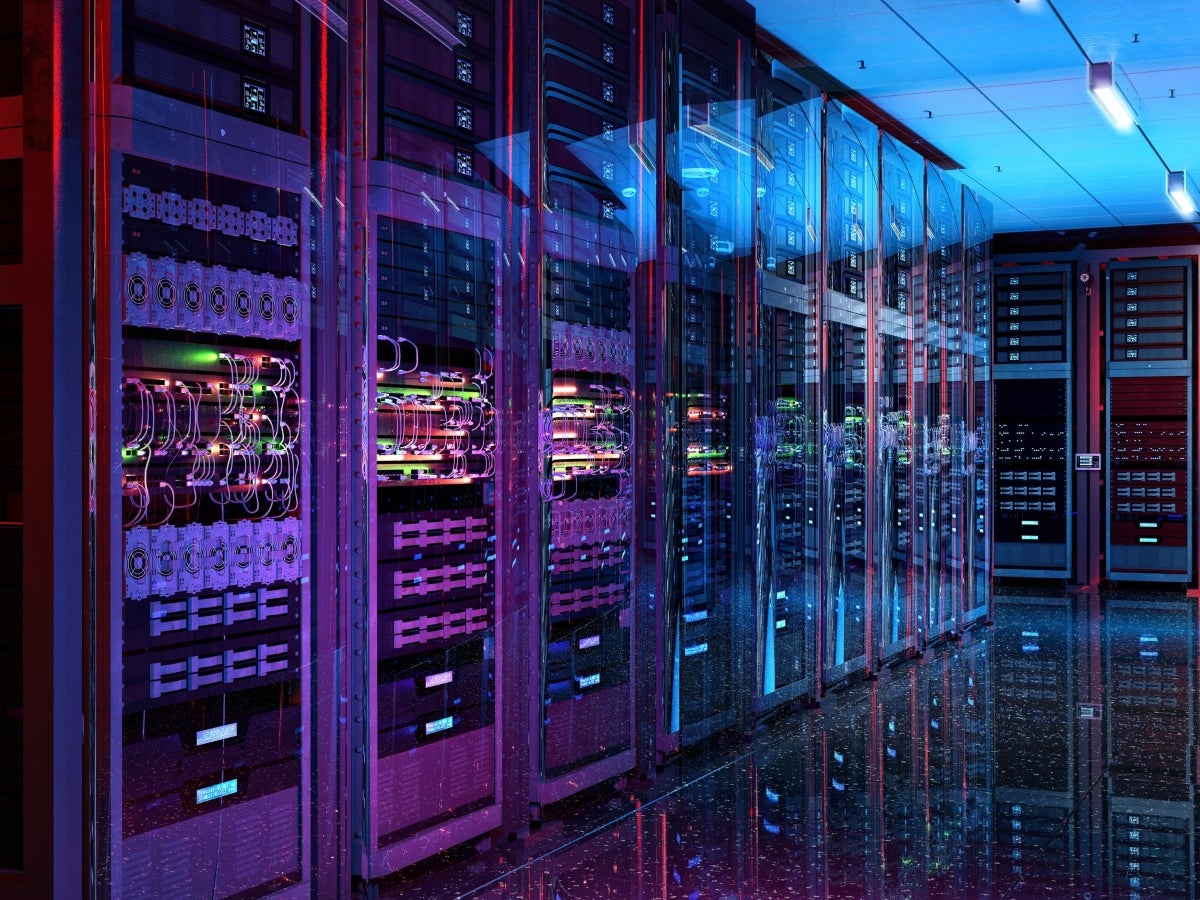 Servers in a data center