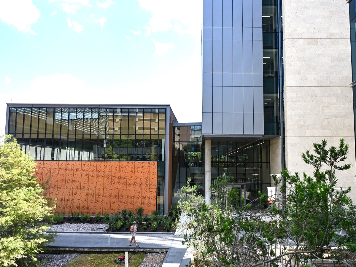 The new Autry C. Stephens Engineering Discovery Building.